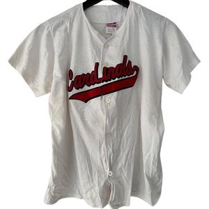 Vintage 80s Empire Sporting Goods St. Louis Cardinals Baseball Jersey #10 MLB